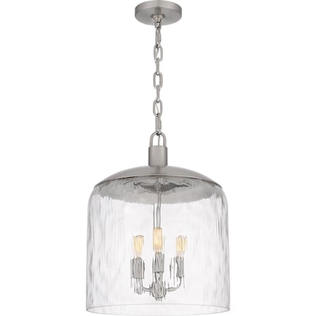 Quoizel Pendant Mid Pendant 3 Lights Brushed Nickel QP6205BN